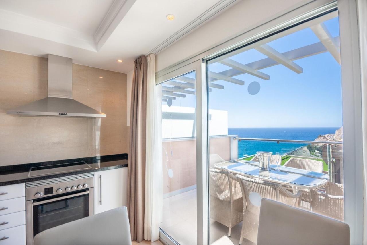 Apartamento Luxury Penthouse, Panoramic Sea View Mogán Exterior foto